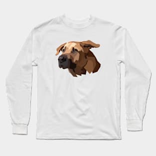 Polygon Dog Long Sleeve T-Shirt